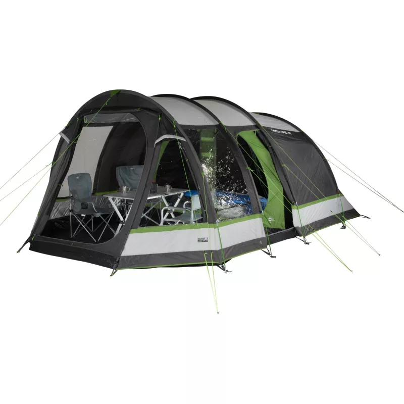 Family Tunnel Tent Bozen 6.0 (Grey/Green)
