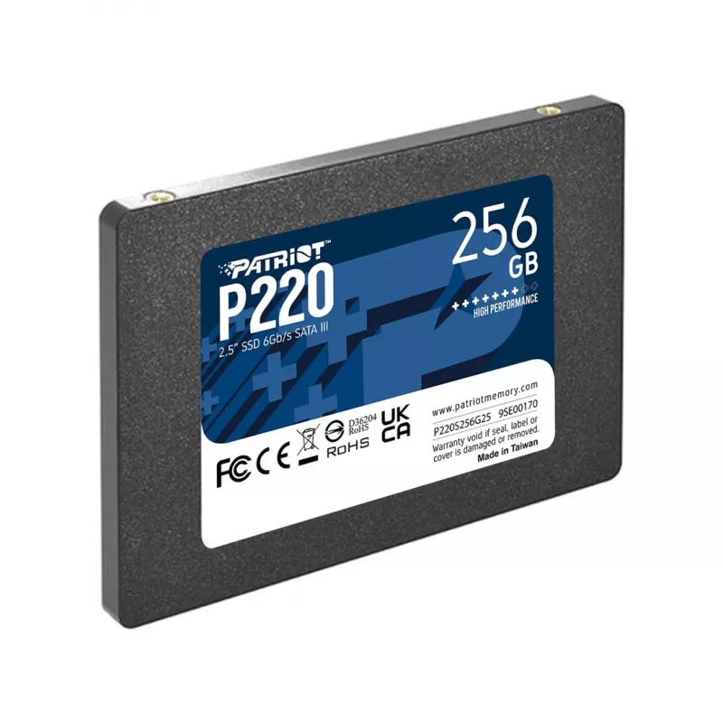 SSD Drive Patriot P220 256GB 2.5inch SATA III