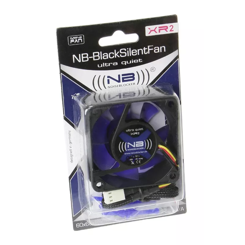 NOISEBLOCKER BlackSilentFan XR2 60mm Case Fan