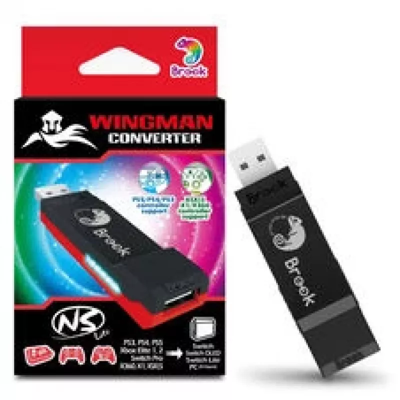 USB Controller Adapter for Nintendo Switch, StarTech Brook Gaming Wingman (FM00011766)