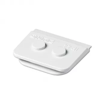 Electrical switch accessory JUNG 894, white thermoplastic housing, compatible with WG 800