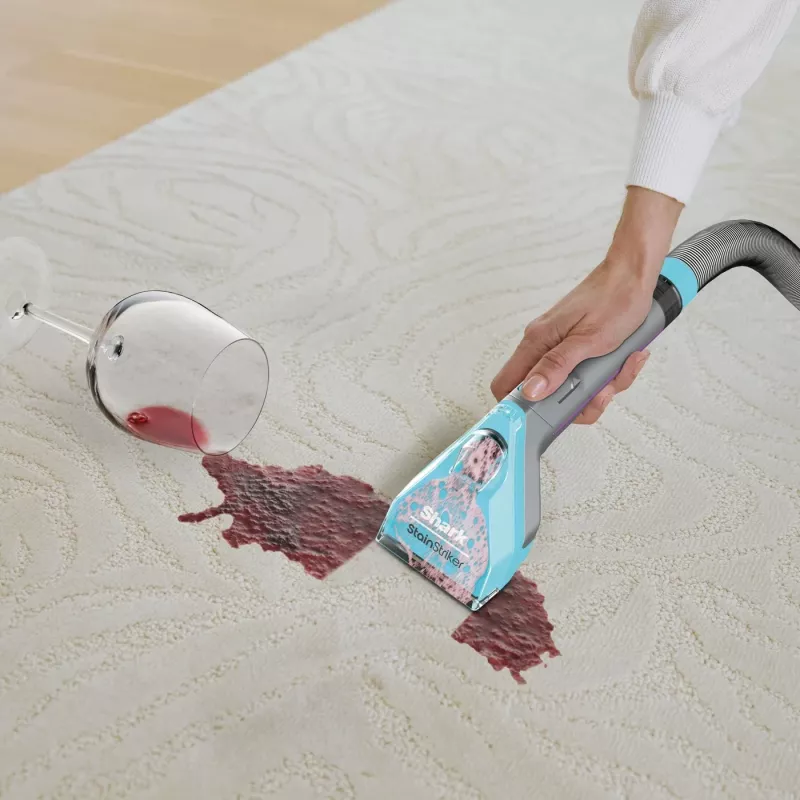 Shark stain cleaner PX250EUT for hair and stain removal — handheld cleaner, targeted spot treatment