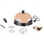 Pizza Maker Emerio PO-115985 4 Pizzas 900 W Black Orange