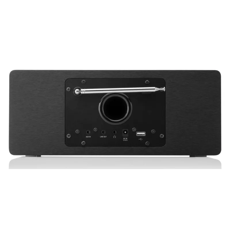 Internet Radio JVC RA-E981B — Wi‑Fi & Bluetooth streaming, DAB+, FM, 2x5W, 40 presets, USB, AUX, LCD display