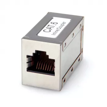 Modular Coupler ROLINE RJ-45 Cat.6 Shielded Silver