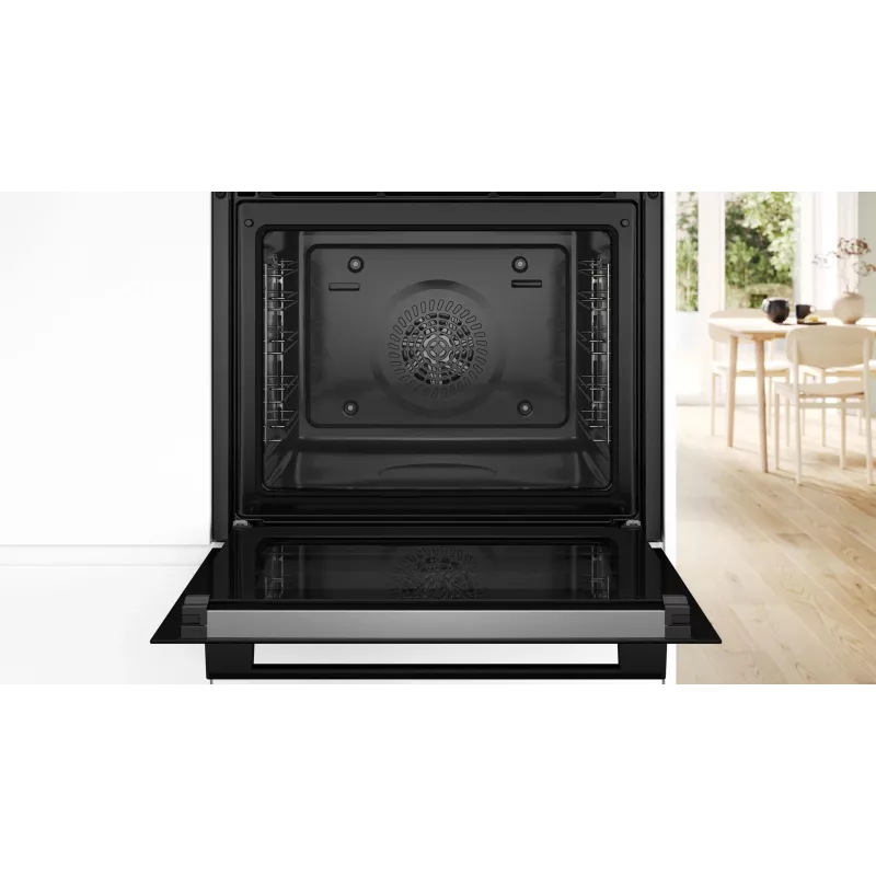 BOSCH Serie 2 HBA571BB4 oven 71 L 3600 W Black + BOSCH HEZ538000 guide rail