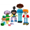 Construction toy LEGO DUPLO 10423 buildable people set, 71 pieces, for ages 3+, figures 260 mm height