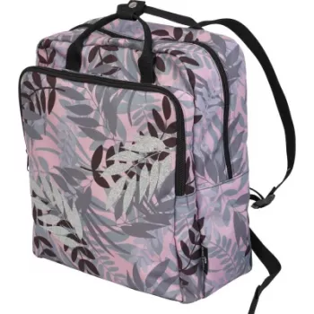 Backpack Faber-Castell Daily Sparkle — grey, plastic accents