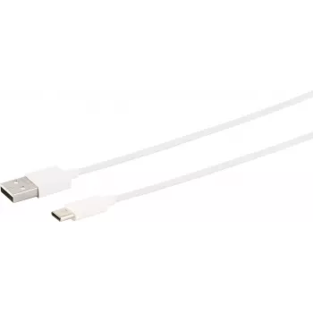 USB cable S/CONN 14-13042 1.5 m USB A USB C White