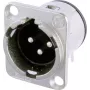 Neutrik NC3MD-H Connectivity Accessory Silver