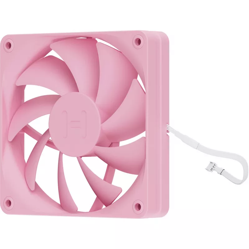 Computer cooling fan HYTE FA12-SM-4 120 mm, 1500 RPM, 72 m³/h, 1.6 mmH2O, FDB, rose, 4 pcs