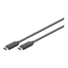 Goobay USB-C™ 3.1 Generation 1 Cable, black, 3 m - USB-C™-Plug > USB-C™-Plug (66509)