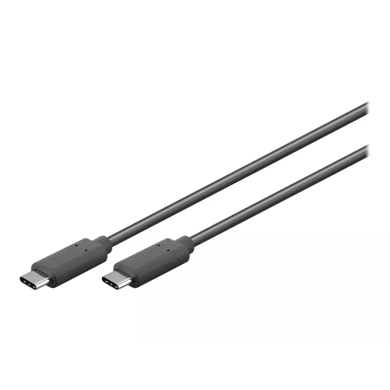 Goobay USB-C™ 3.1 Generation 1 Cable, black, 3 m - USB-C™-Plug > USB-C™-Plug (66509)