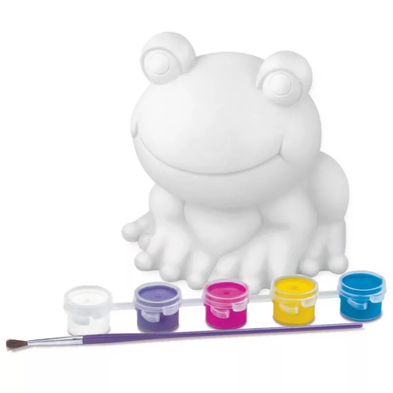 Terracotta Garden Frog Creative Set by 4m — model 4782, terracotta craft kit
