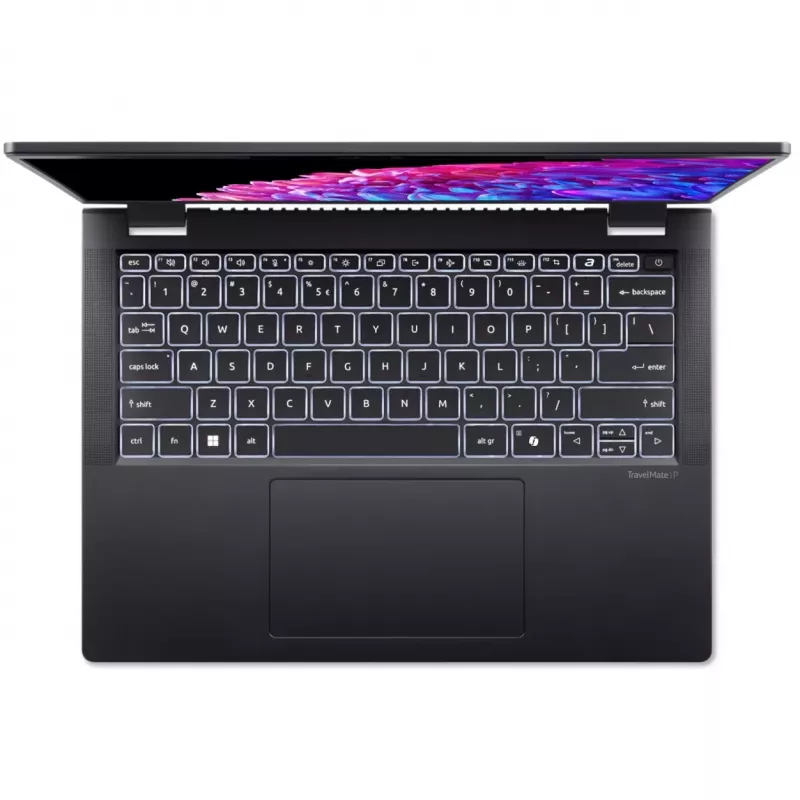 Acer TravelMate P6 14 TMP614-73-TCO - 180°-Scharnierdesign - Intel Core Ultra 5 125H / 1.2 GHz - Evo - Win 11 Pro - Intel Arc Graphics - 32 GB RAM - 1.024 TB SSD NVMe - 35.6 cm (14) (NX.B5LEG.002)