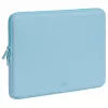 Laptop sleeve Rivacase Riva Szuzuka 14 inch Pastel Blue — protective neoprene case for 14 inch laptops