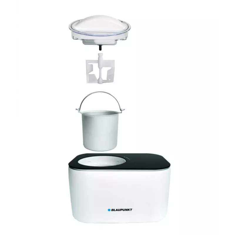 Ice cream maker BLAUPUNKT ICM401 — automatic, 1.5 L, stainless steel housing, 100 W, 220–240 V