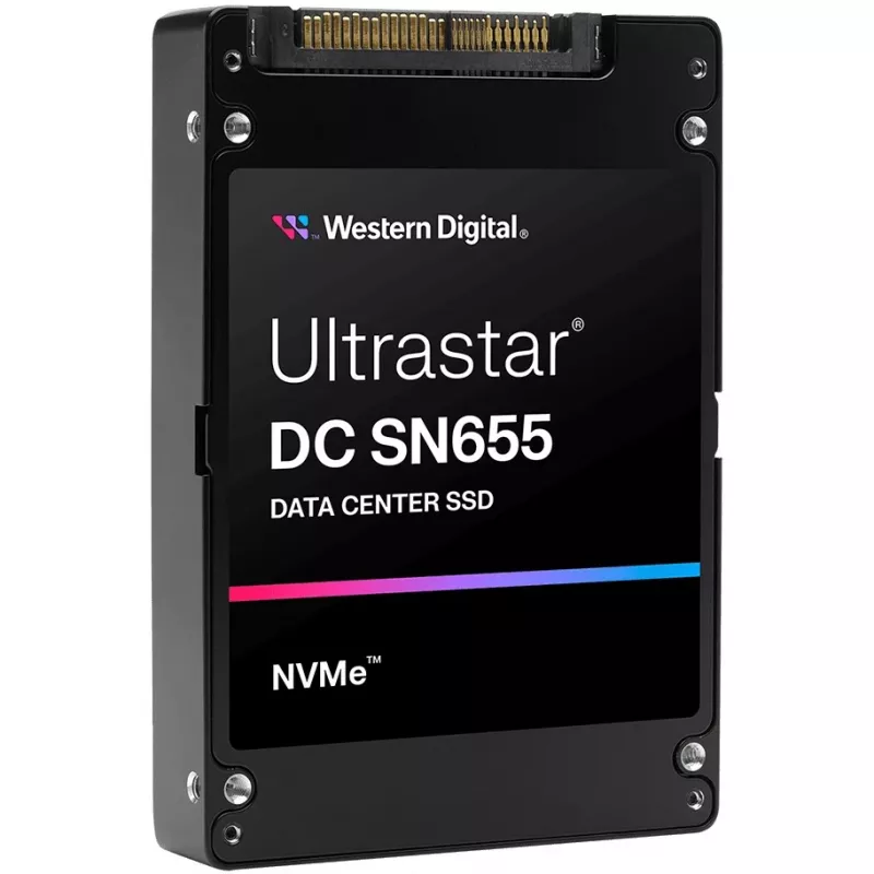 SSD disk Western Digital 30.7 TB U.3 PCI Express 4.0 Ultrastar DC SN655