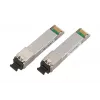 Extralink SFP 1.25G WDM module pair 1310/1550nm single‑mode 3km SC DOM for HP/Aruba