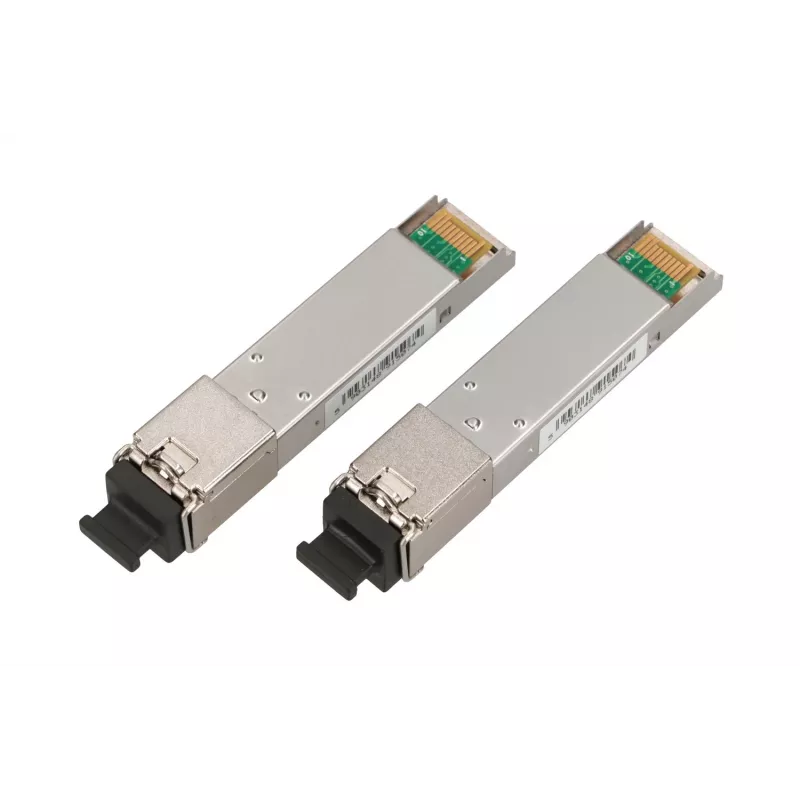 Extralink SFP 1.25G WDM module pair 1310/1550nm single‑mode 3km SC DOM for HP/Aruba