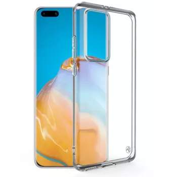 Protective silicone case Tellur for Huawei P40 Pro, transparent