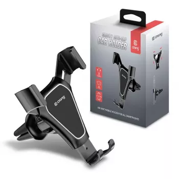 Car holder Crong CRG-CH4-BLK for smartphones — adjustable compact design
