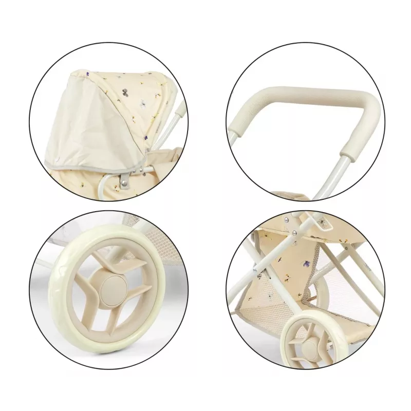 Doll stroller Alice Nature