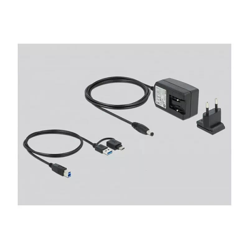 USB Docking Station DeLOCK 87771 Dual HDMI Full-HD USB 3.2 LAN Audio