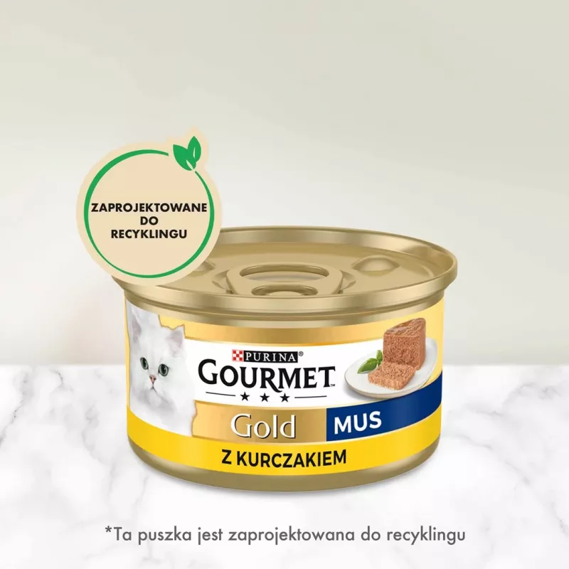 Purina Nestle Gourmet Gold - salmon and chicken - wet cat food -85 g