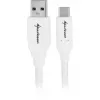 USB 3.2 Gen 2 Cable, USB-A Plug > USB-C Plug (White, 0,5 Meter)