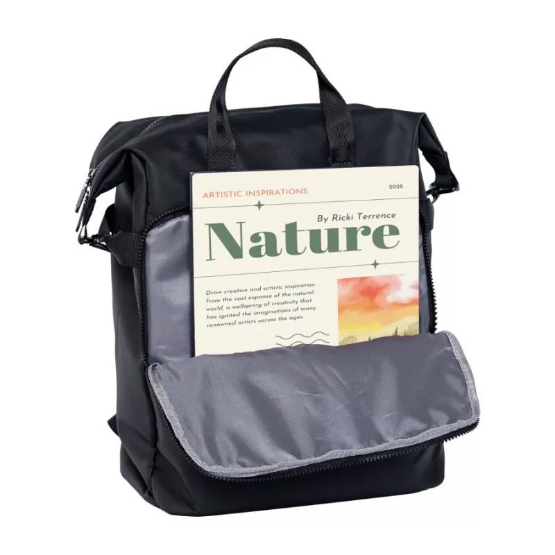 Travel backpack NOVEEN CTB300 — 40×50×16 cm, polyester, 2 compartments, waterproof, notebook pocket