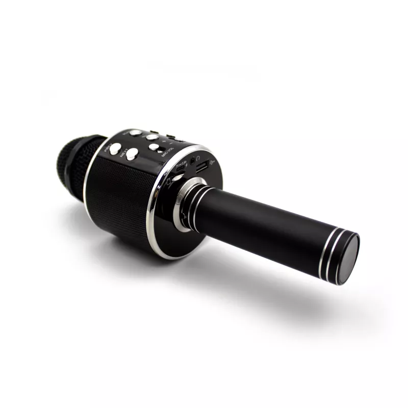 Denver KMS-20BMK2 Karaoke Microphone with Bluetooth Speaker, Black