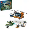LEGO City 60437 Jungle explorer helicopter in base camp