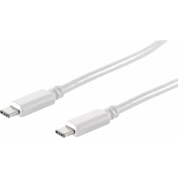 USB cable ShiverPeaks BS13-45156 1.5m USB 3.2 Gen 2 USB C White