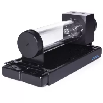 Pump & reservoir Alphacool 15381 Acrylic Aluminium Plastic Black Transparent