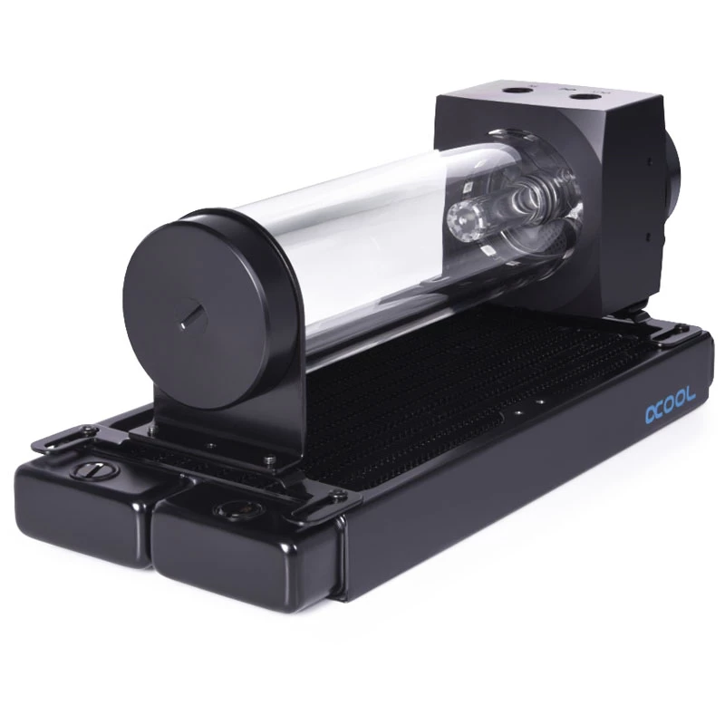 Pump & reservoir Alphacool 15381 Acrylic Aluminium Plastic Black Transparent