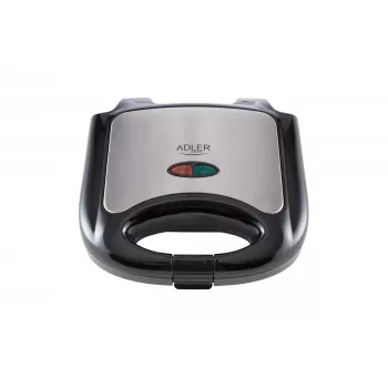 Sandwich Maker Adler AD 3015 750 W Black Silver