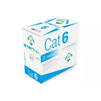 Networking cable Alantec KIU6LSOH305D U/UTP Cat6, 305 m, Grey, 24 AWG