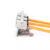 Adapter Digitus AN-25183 for 3x Keystone module Stainless steel