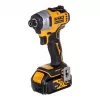 Cordless power tool combo kit DeWalt DCK2062M2T — 18V, DCD709 drill + DCF809 1/4 inch impact driver, 2×4.0Ah batteries, TSTAK II case