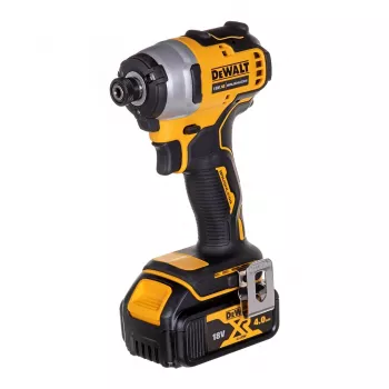 Cordless power tool combo kit DeWalt DCK2062M2T — 18V, DCD709 drill + DCF809 1/4 inch impact driver, 2×4.0Ah batteries, TSTAK II case