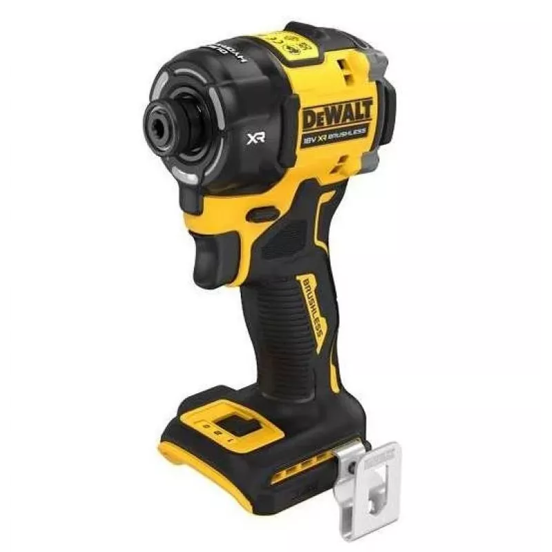 Screw gun DeWalt DCF870N-XJ, cordless 18 V Li-Ion, 56 N·m torque, 1/4 inch chuck, pistol grip