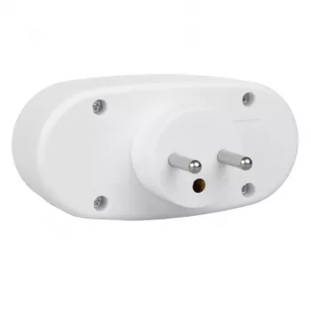 Maclean Current Outlet, Socket Splitter with 2 Sockets and Circuit Breaker, Type E, 2x16A, MCE337 E