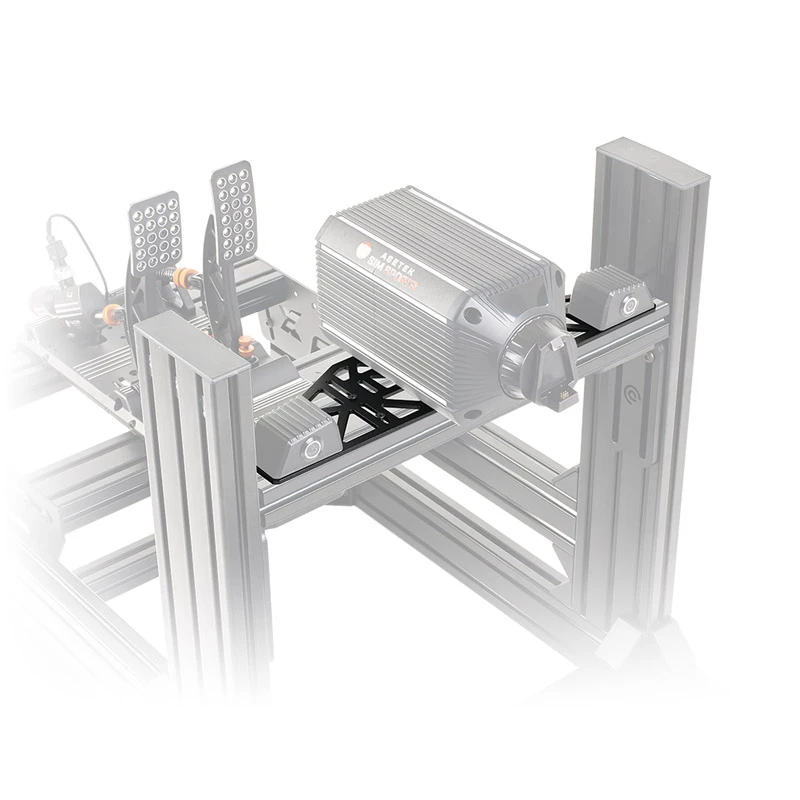 Mounting bracket Asetek SimSports 460×120×5 mm, steel, black