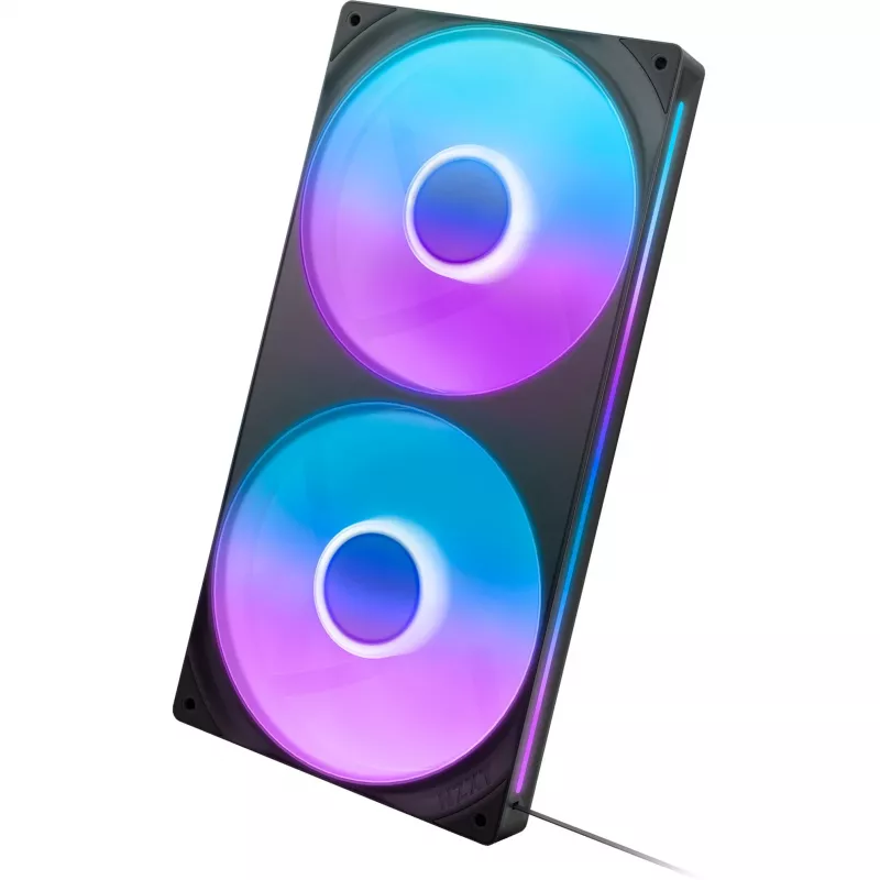 NZXT F280 RGB Core 140mm ARGB PWM 2-Pack Black