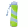 Sports water bottle cool pack Silikon water bottle Z14770 600 ml Girls Blue