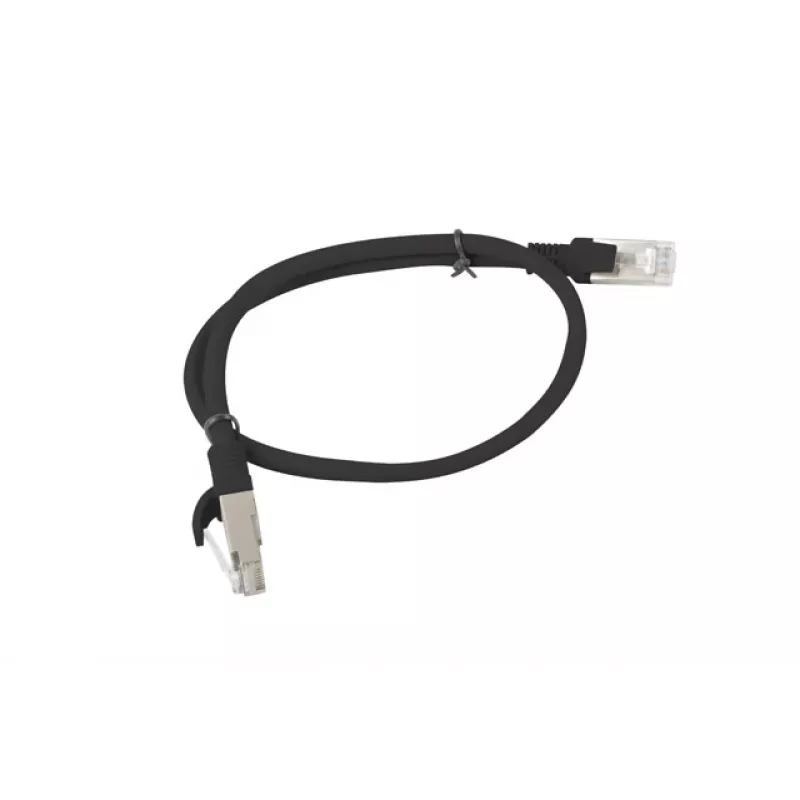 LANBERG PCU6-10CC-0050-BK Patchcord RJ45 cat. 6 UTP 0.5m black