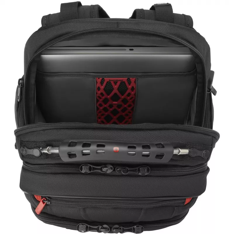 Wenger Pegasus Deluxe - notebook backpack - 40,6 cm - 35,60cm (14) - 40,60cm (16) - Black (606492)