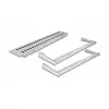 DeLOCK 19 inch Keystone Patch Panel 48 port with strain reliefs 2U grey