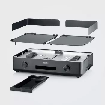 Contact Grill Severin PG 8569 2200 W Black Aluminium Plastic